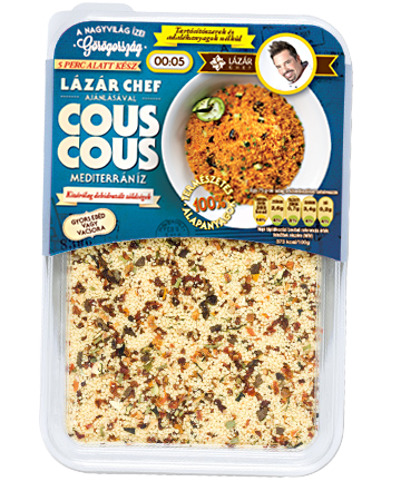 Dehidratált Zöldségalapok - Cous Cous Mediterrán Íz Dehidratált Zöldségalapok - Cous Cous Mediterrán Íz