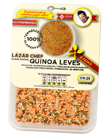 Dehidratált Zöldségalapok - Quinoa (Indiánköles) Leves