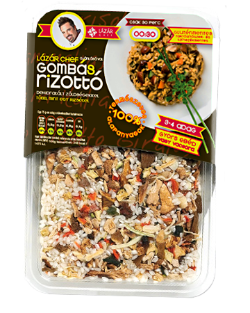 Dehidratált Zöldségalapok - Gombás Rizottó Dehidratált Zöldségalapok - Gombás Rizottó