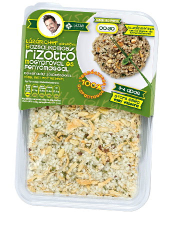 Dehidratált Zöldségalapok - Bazsalikomos Rizottó